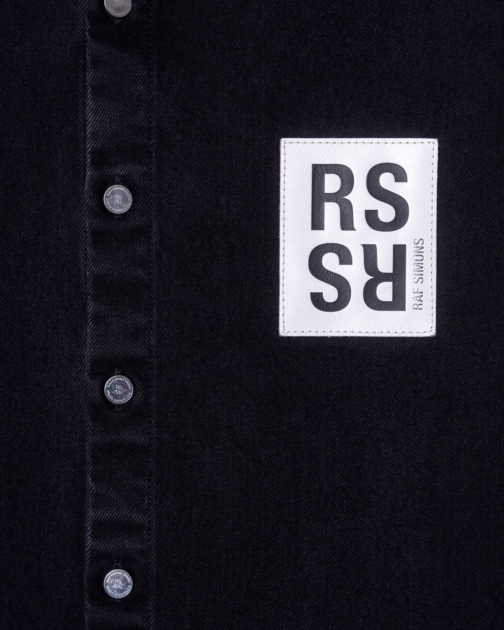 Raf Simmons A/W 2020 Black Denim Overshirt
