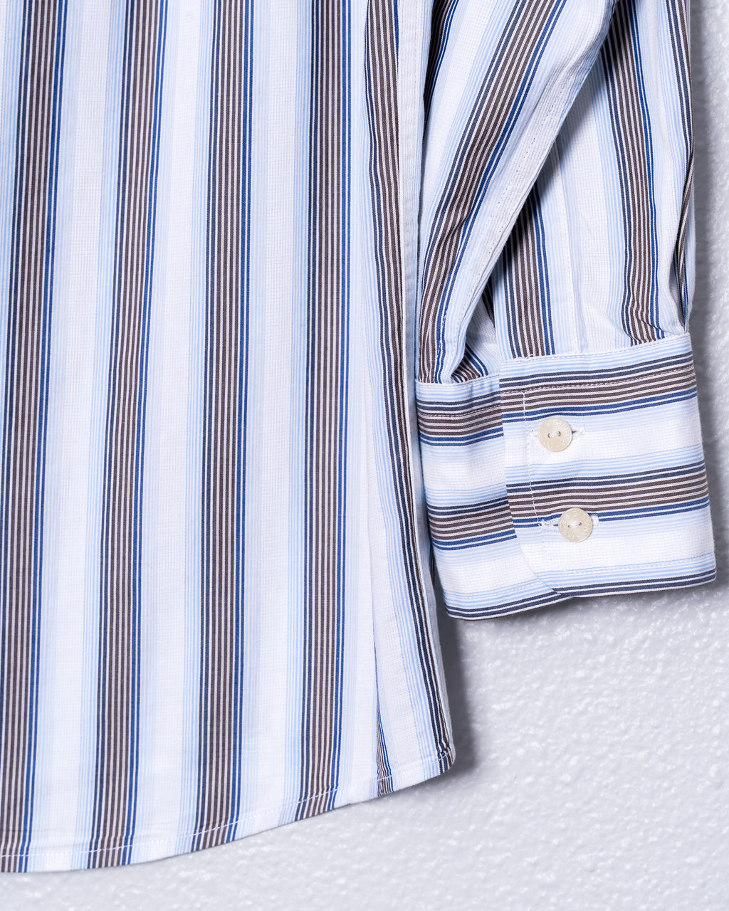 Vintage Dolce & Gabbana Striped Long Sleeve Dress Shirt