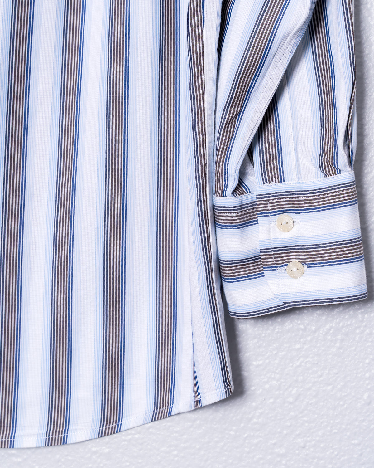 Vintage Dolce & Gabbana Striped Long Sleeve Dress Shirt