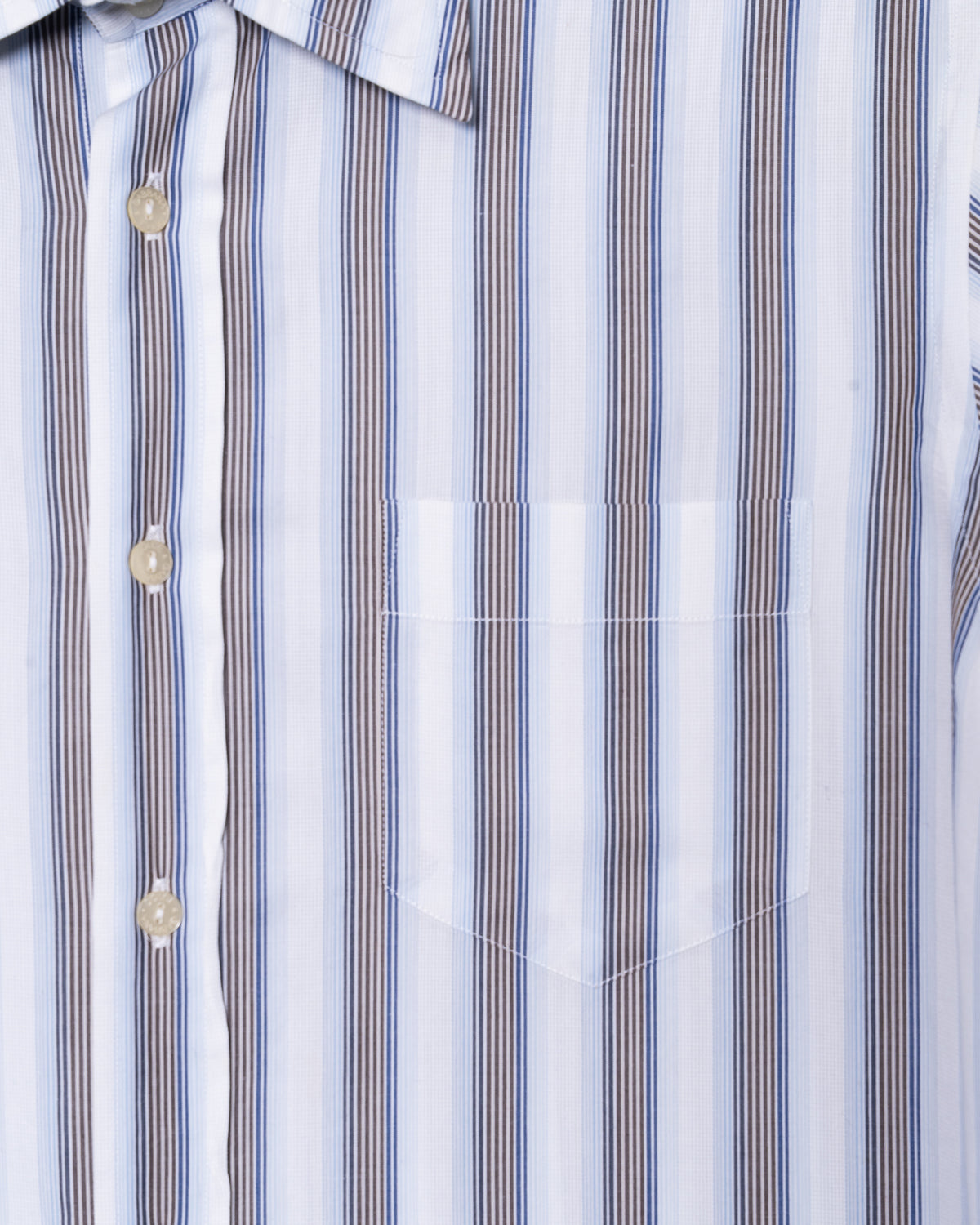 Vintage Dolce & Gabbana Striped Long Sleeve Dress Shirt