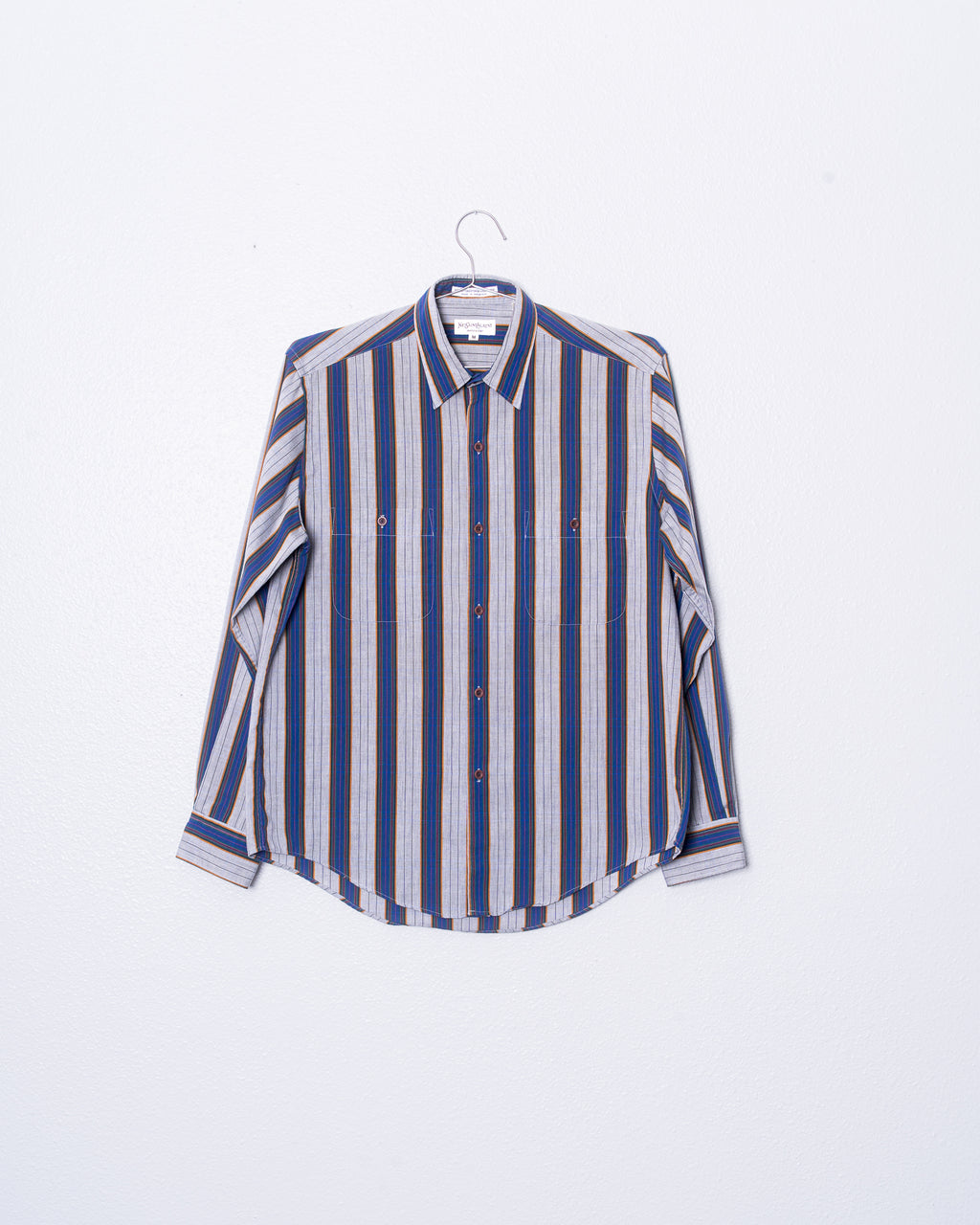 Vintage Yves Saint Laurent Striped Dress Shirt