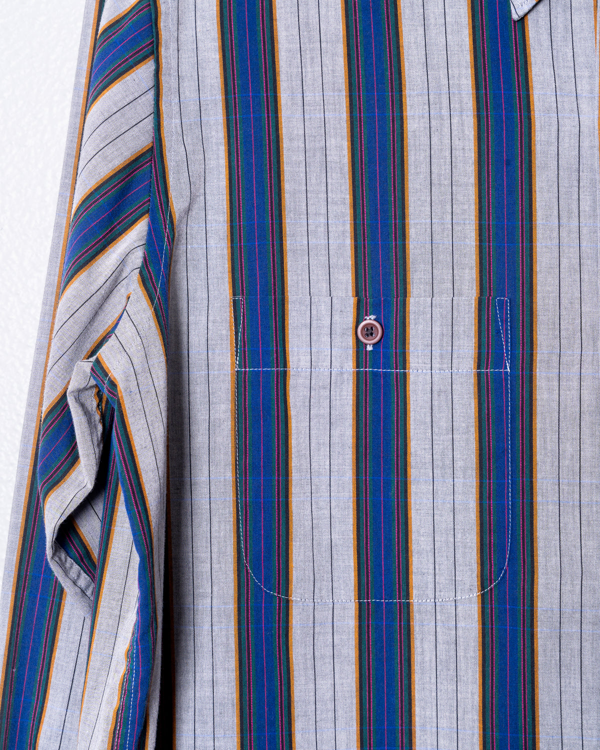 Vintage Yves Saint Laurent Striped Dress Shirt