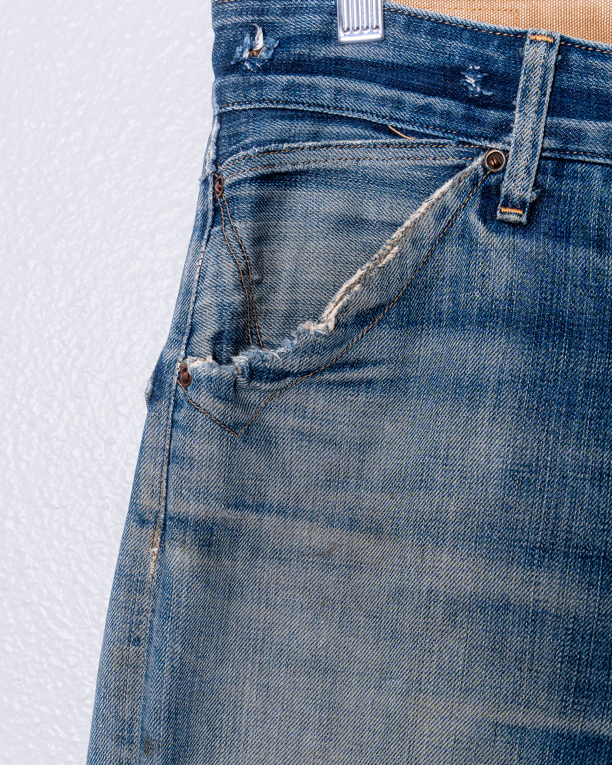 Vintage Rising Sun & Co Cinch Back Denim Jeans
