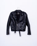 '90s Distressed Biker Jacket