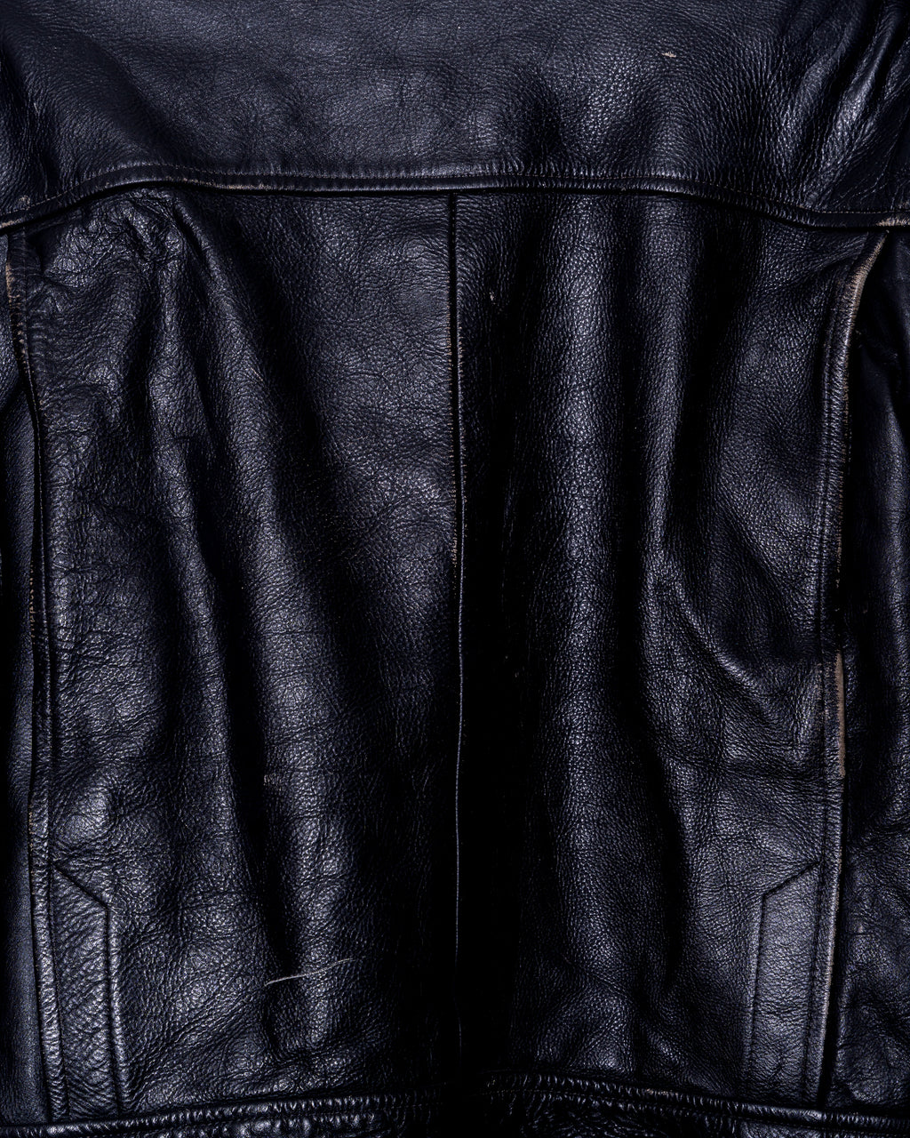 '90s Distressed Biker Jacket