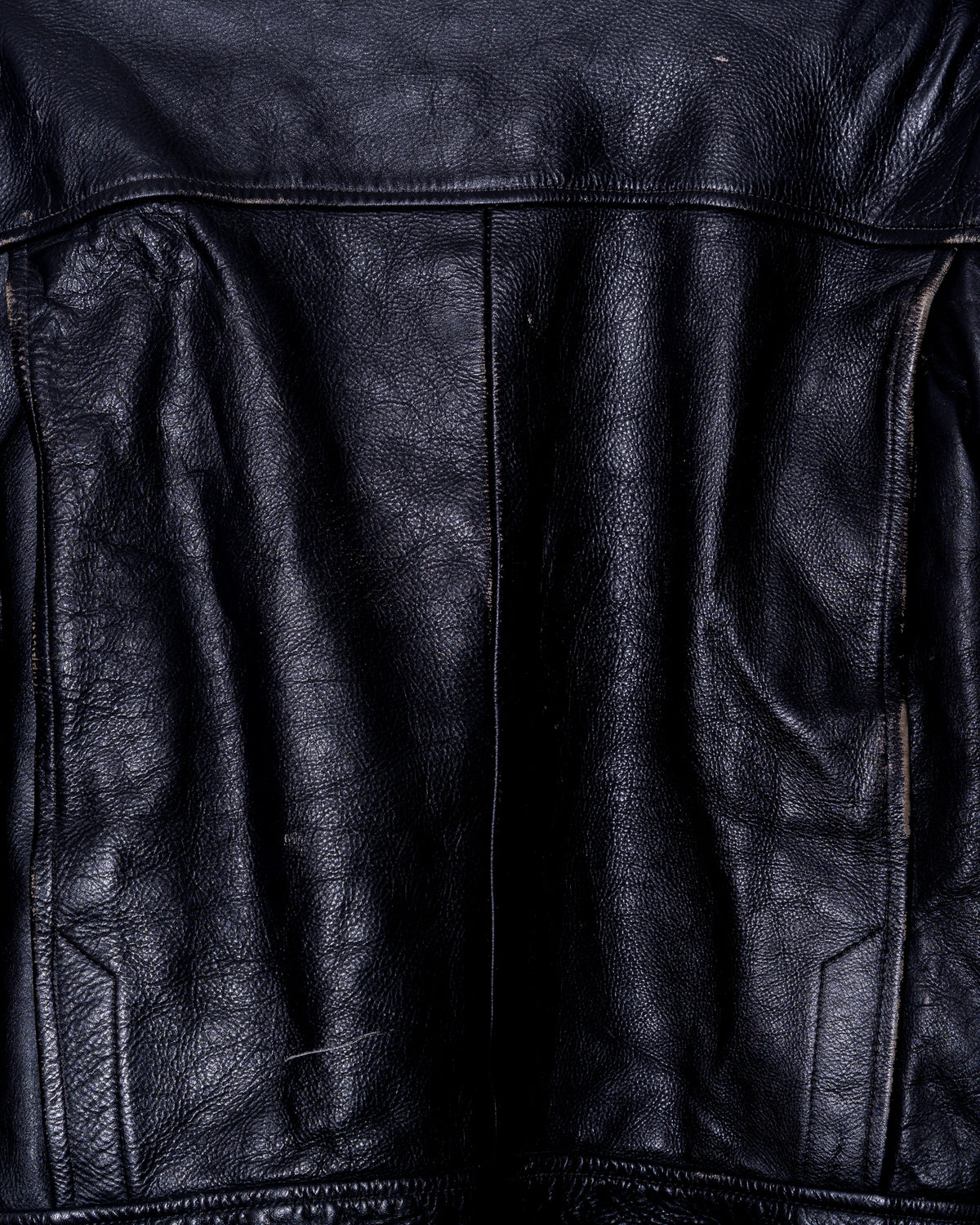 '90s Distressed Biker Jacket