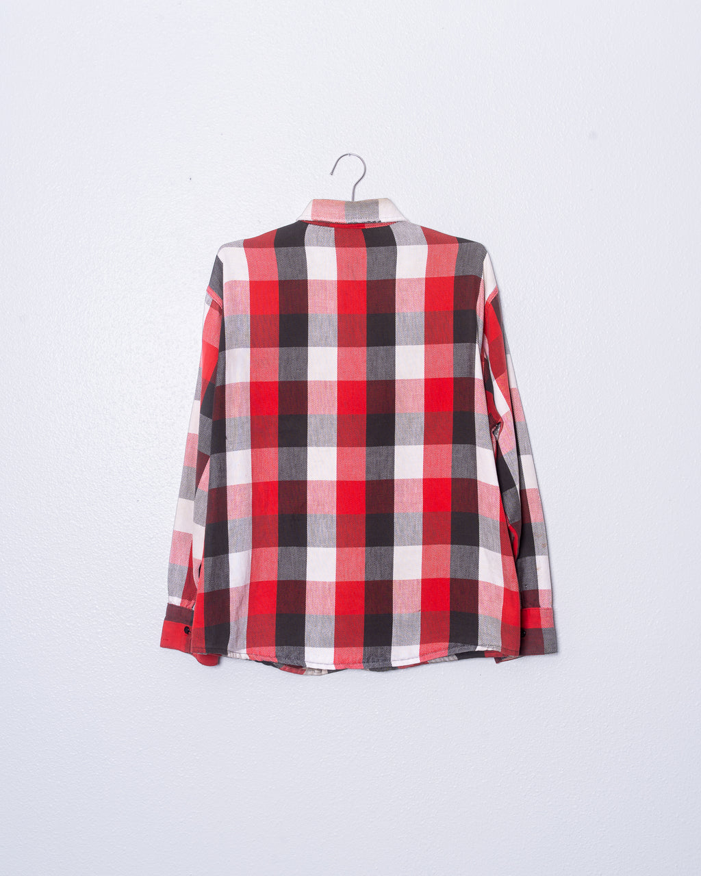 '70s Faded Hunter Flannel Shirt
