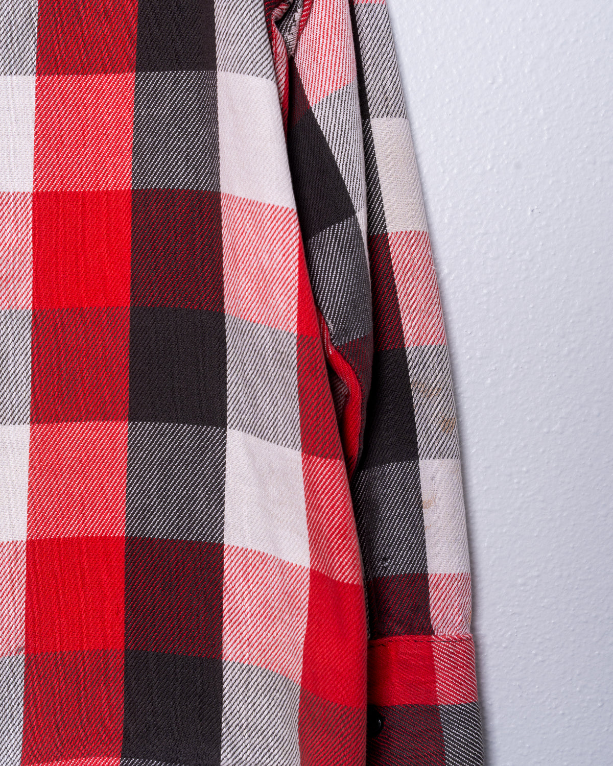 '70s Faded Hunter Flannel Shirt
