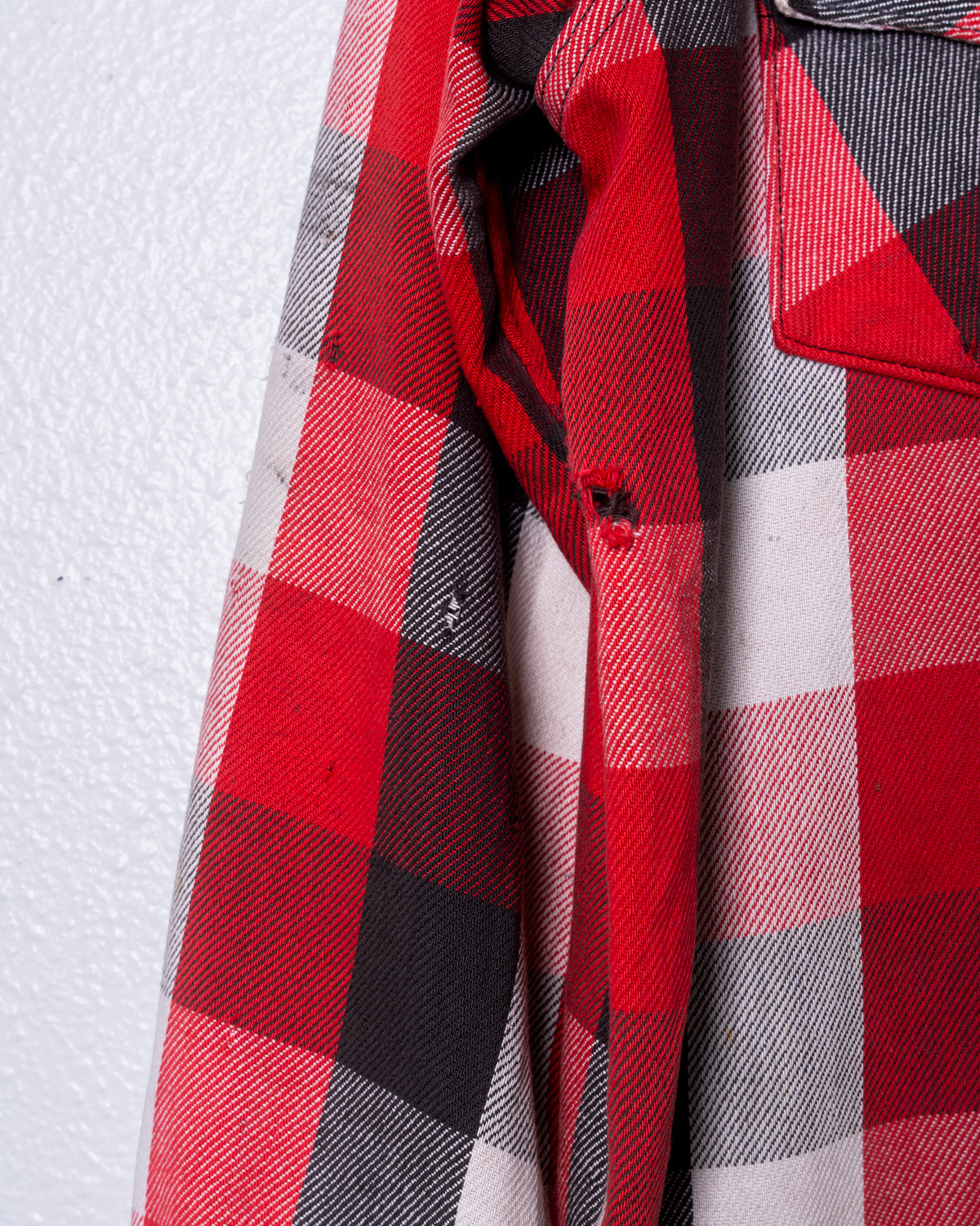 '70s Faded Hunter Flannel Shirt