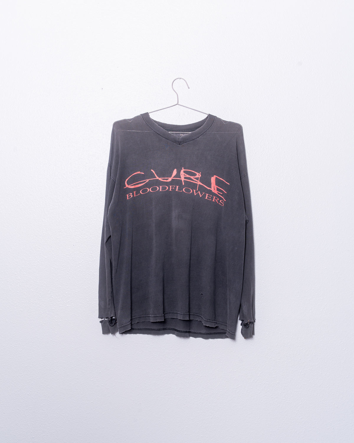 '00s The Cure Faded Bloodflowers Long Sleeve T-Shirt