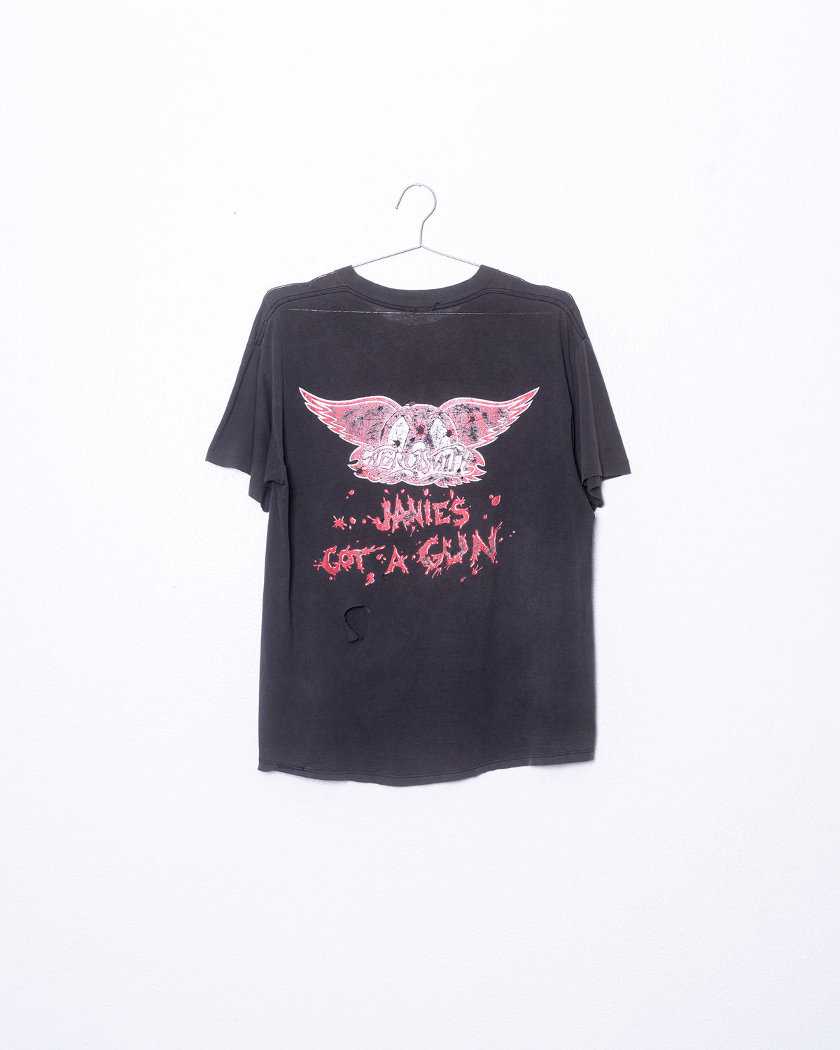 1990 Faded Aerosmith Pump Janie's Got a Gun T-Shirt