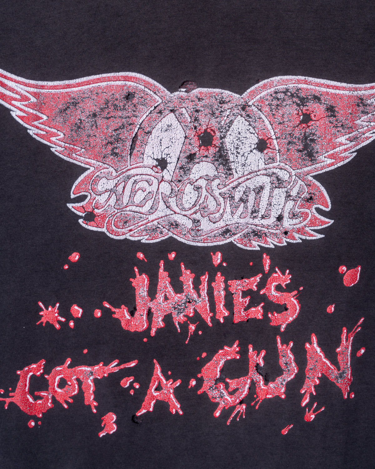 1990 Faded Aerosmith Pump Janie's Got a Gun T-Shirt