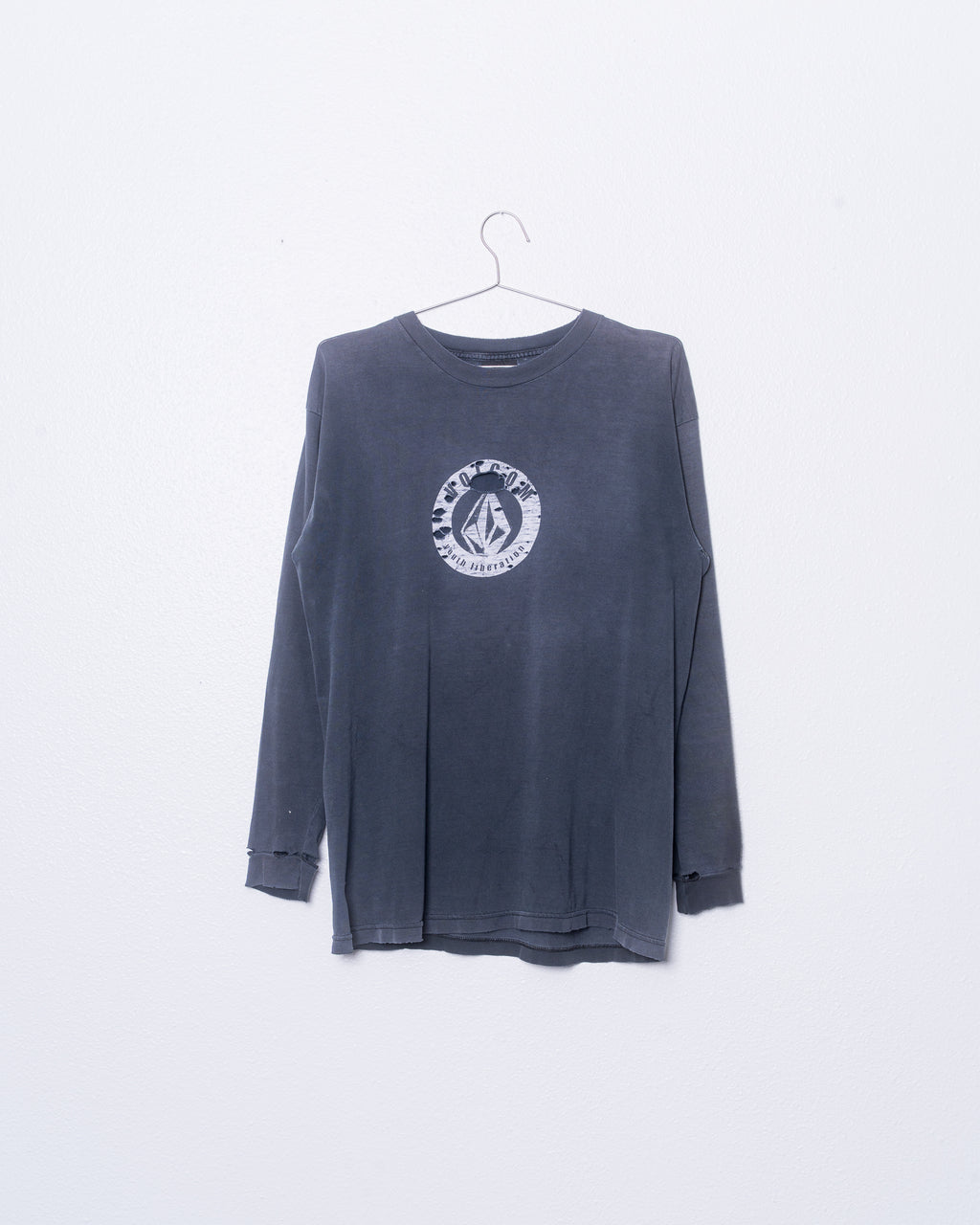 '90s Faded/Distressed Volcom Long Sleeve T-Shirt