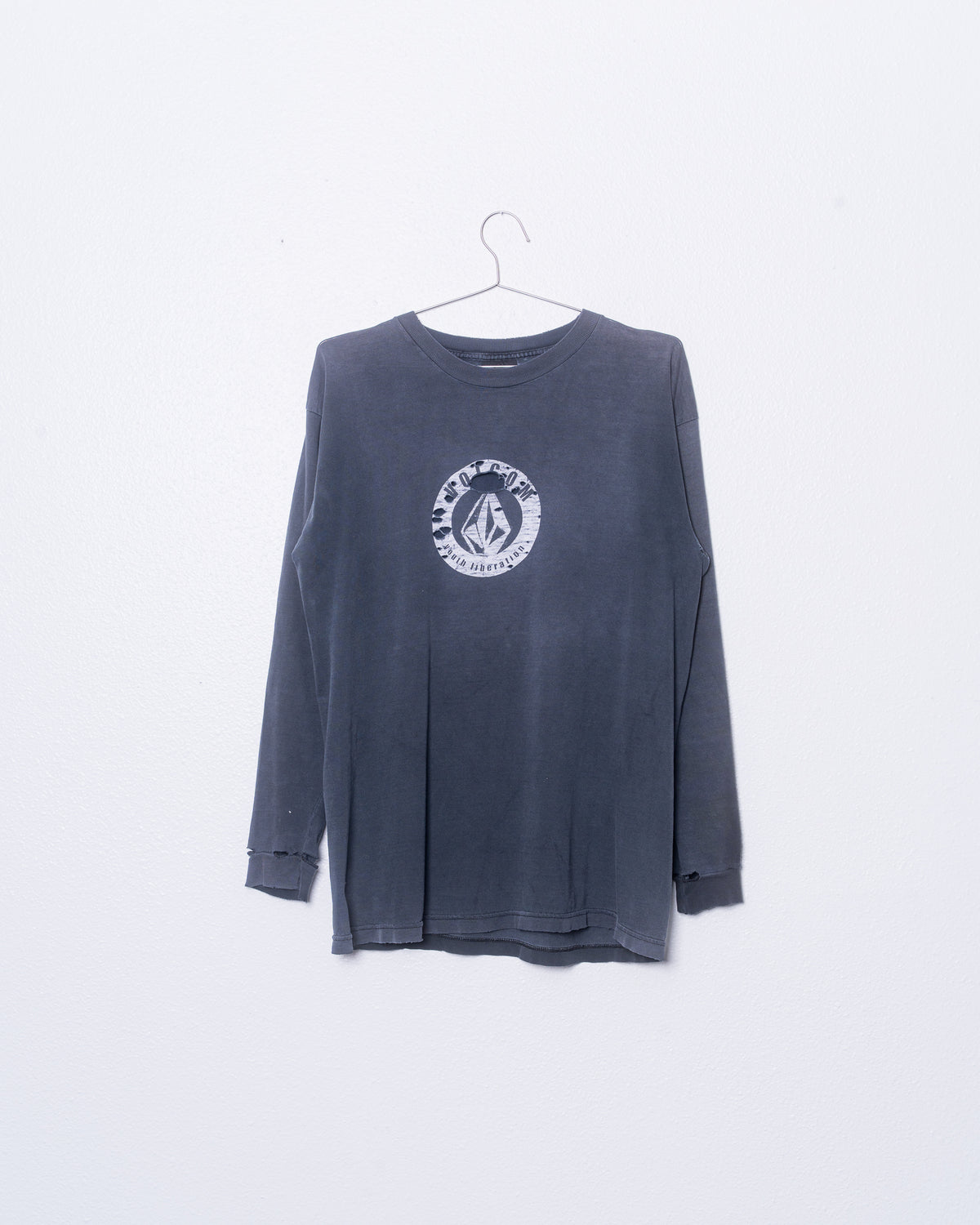 '90s Faded/Distressed Volcom Long Sleeve T-Shirt