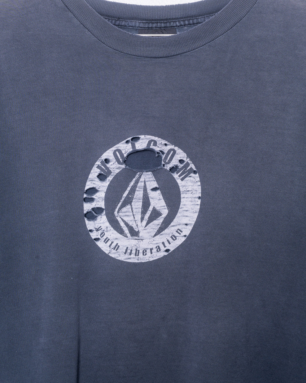 '90s Faded/Distressed Volcom Long Sleeve T-Shirt