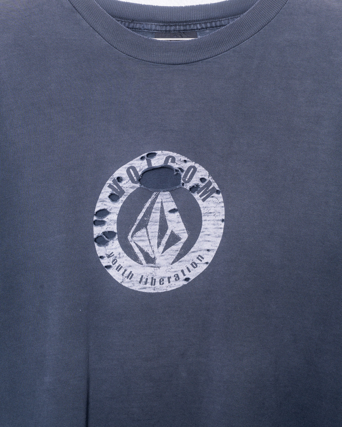 '90s Faded/Distressed Volcom Long Sleeve T-Shirt
