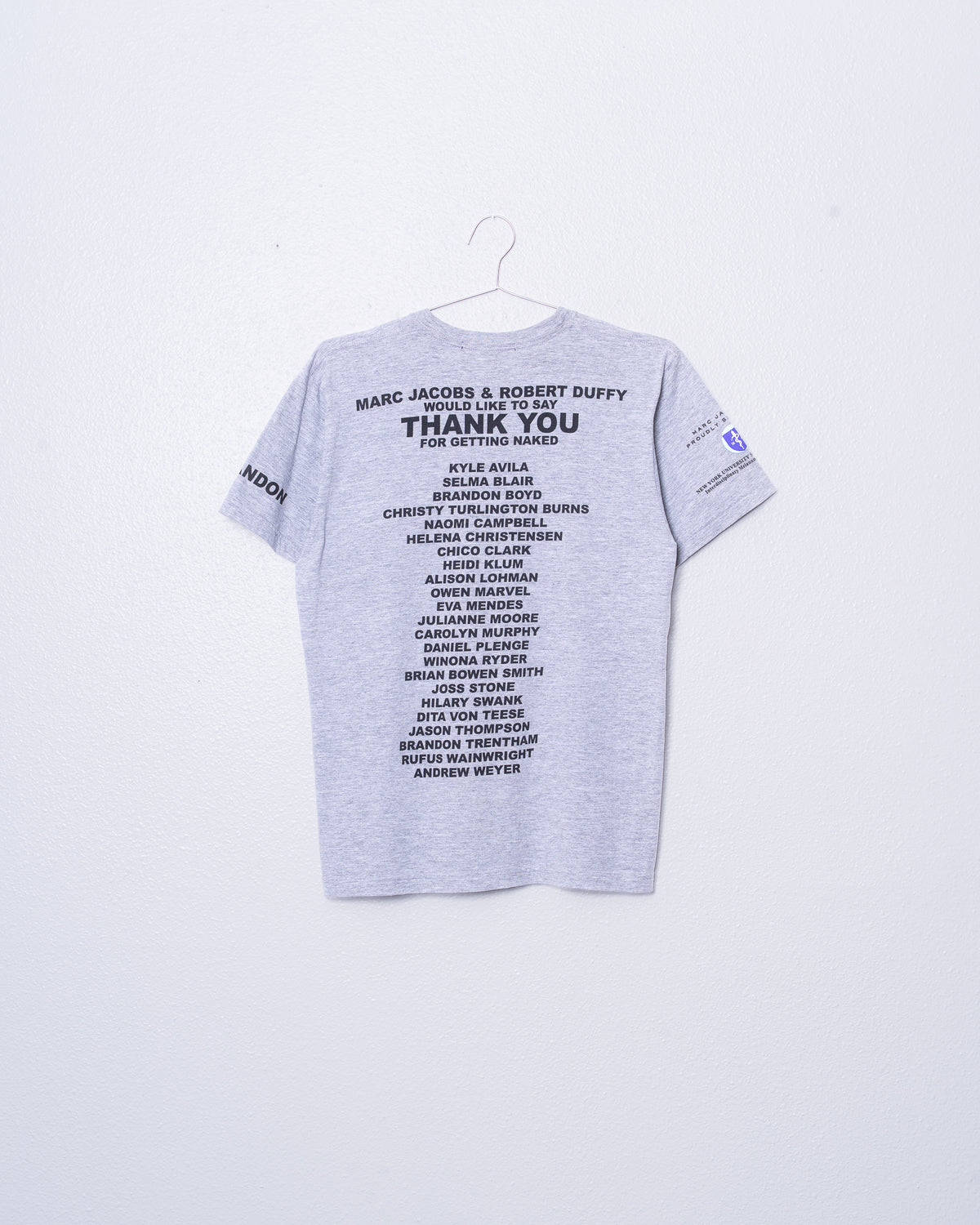 '00s Marc Jacobs 'Protect Your Largest Organ' T-Shirt