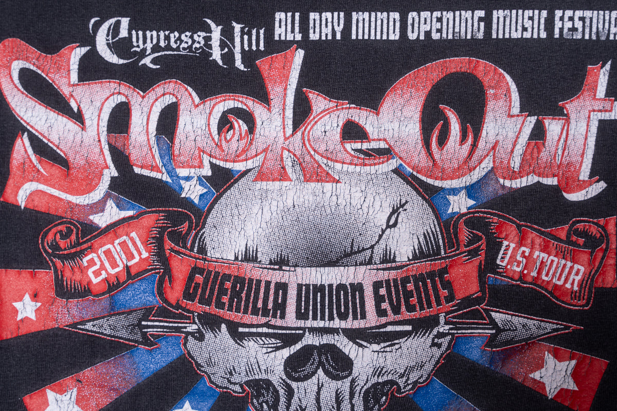 2001 Cypress Hill Smoke Out Festival T-Shirt
