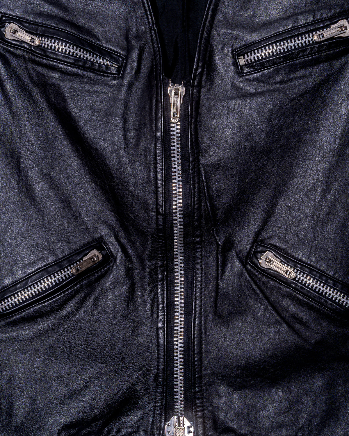 '90s Leather Vest