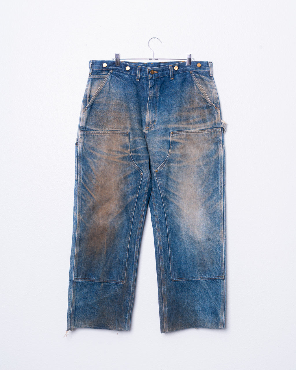 Denim Carhartt Faded Double Knee Pants