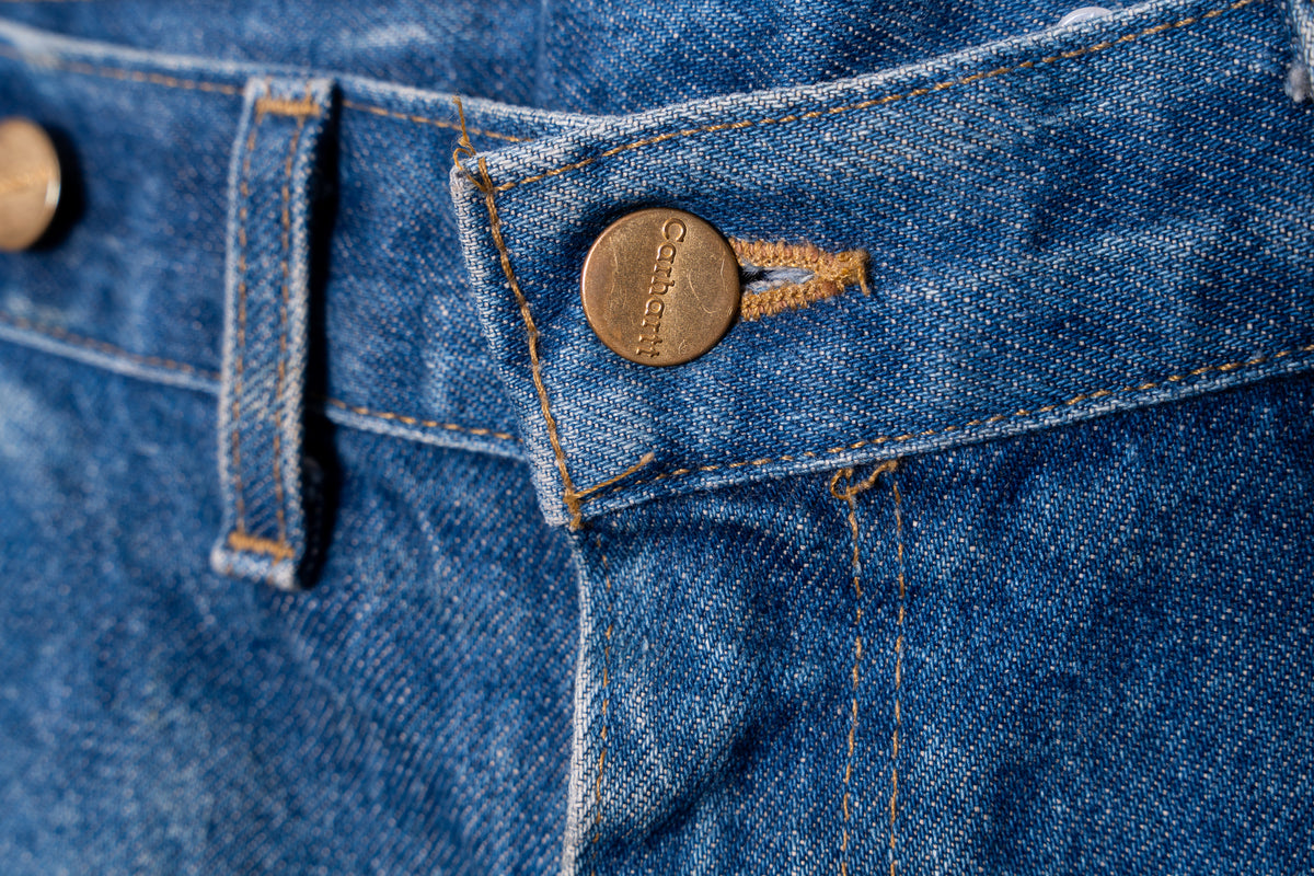 Denim Carhartt Faded Double Knee Pants