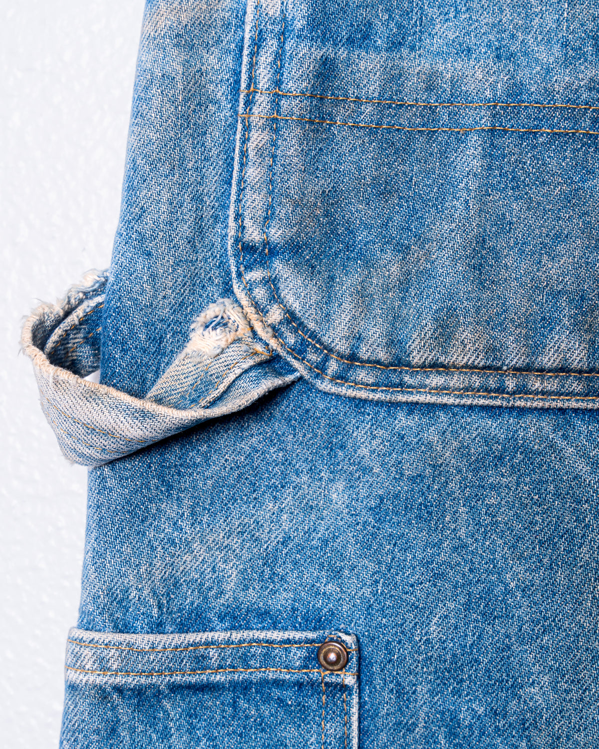 Denim Carhartt Faded Double Knee Pants