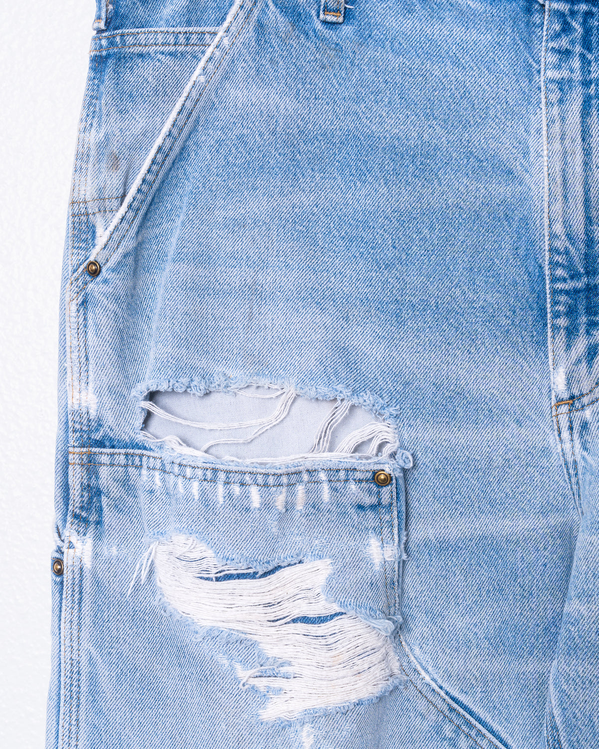 Denim Carhartt Faded/Thrashed Double Knee Pants