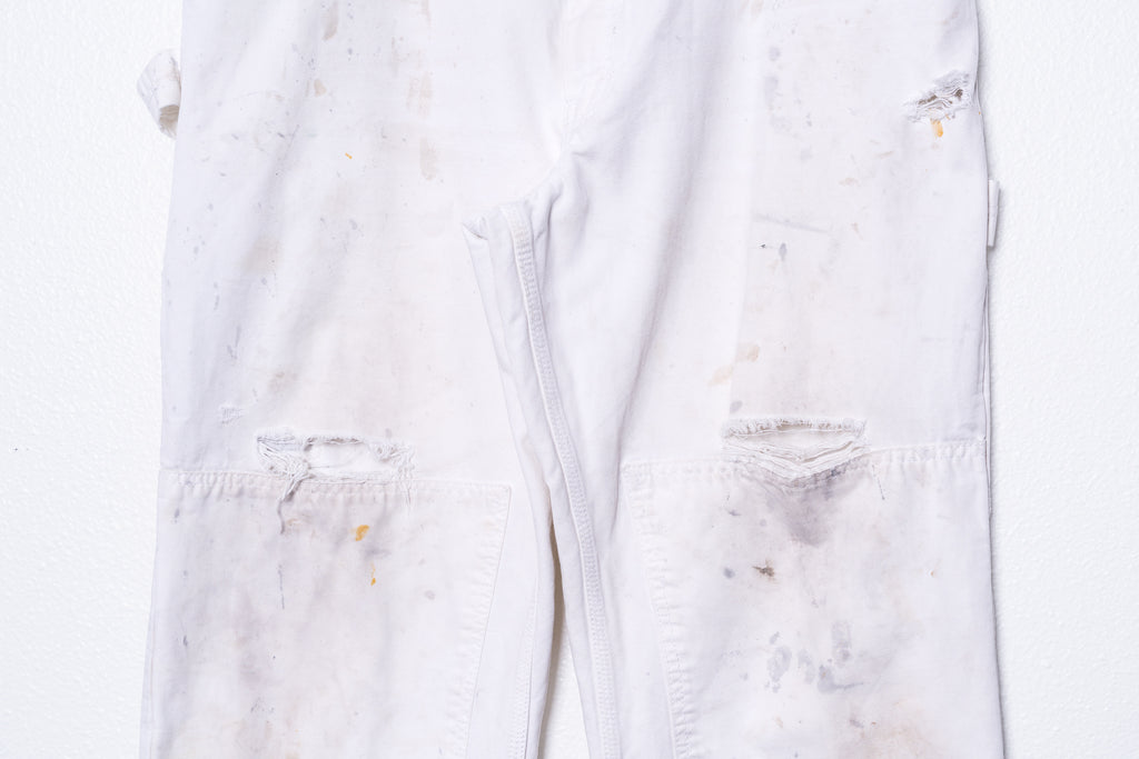'90s Distressed/Stained Double Knee Painter Pants