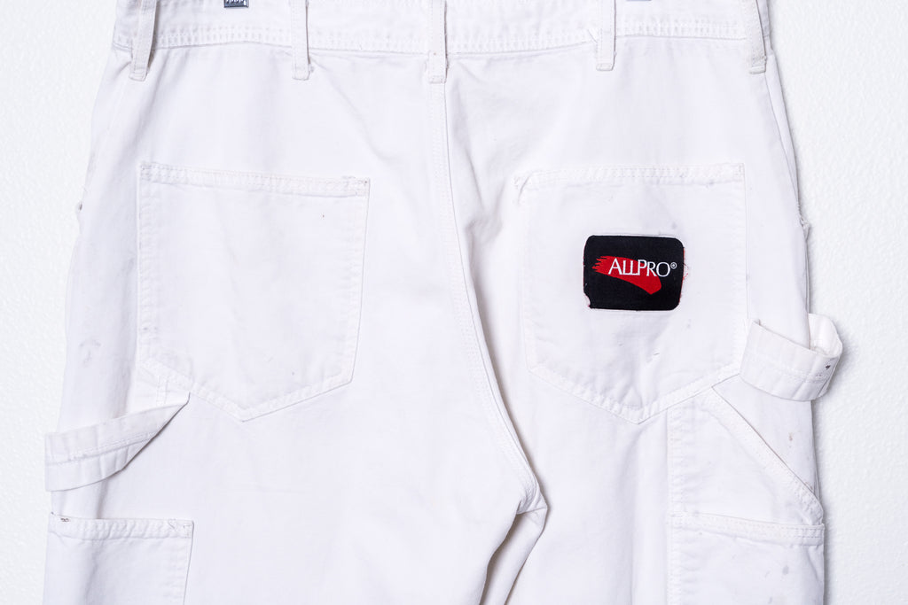 '90s Distressed/Stained Double Knee Painter Pants