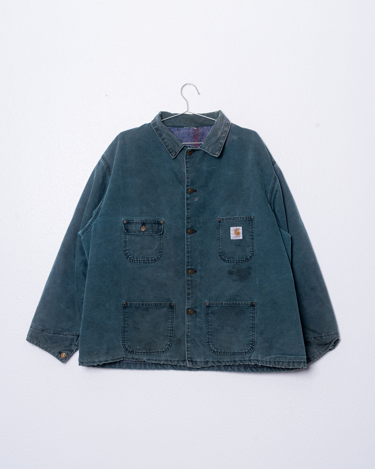 '90s Carhartt Blanket Lined Chore Jacket