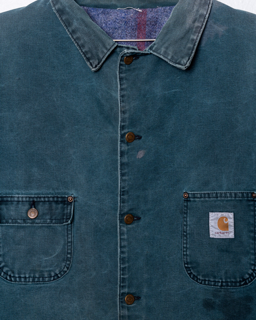'90s Carhartt Blanket Lined Chore Jacket
