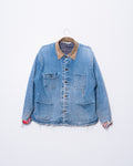 '70s Key Blanket Lined Denim Core Coat